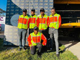 Our team on mission as we worked with Dile kasi chiles